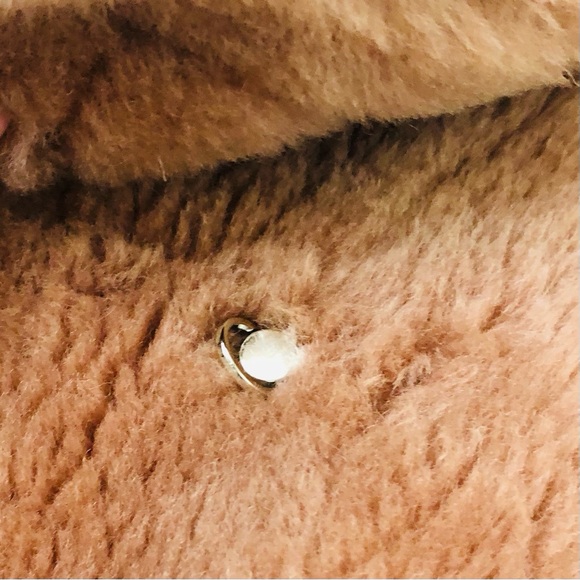 btq Bazhane wool/alpaca blend Teddy double breast coat size US M Ukraine size 46 - Picture 4 of 12